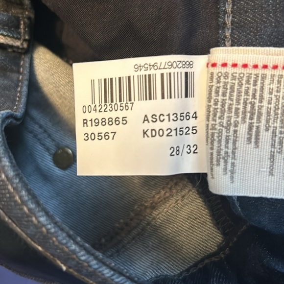 EUC Mavi White Edge Jake Slim Leg jeans. Size 28|32 - Picture 6 of 6